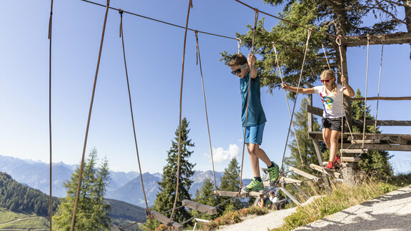 Niederseilgarten Lauserland©Alpbacher Bergbahn